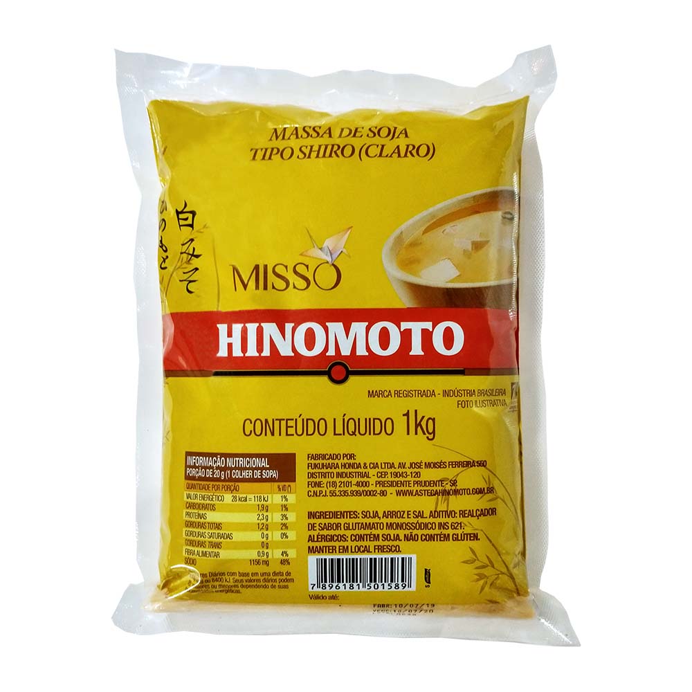 HINOMOTO MISSO SHIRO - PACOTE 1 KG
