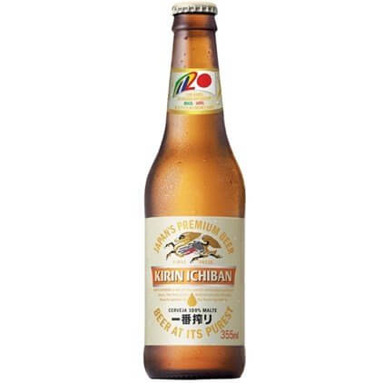 CERVEJA KIRIN ICHIBAN LN 355 ML - PCTE 12 UNID
