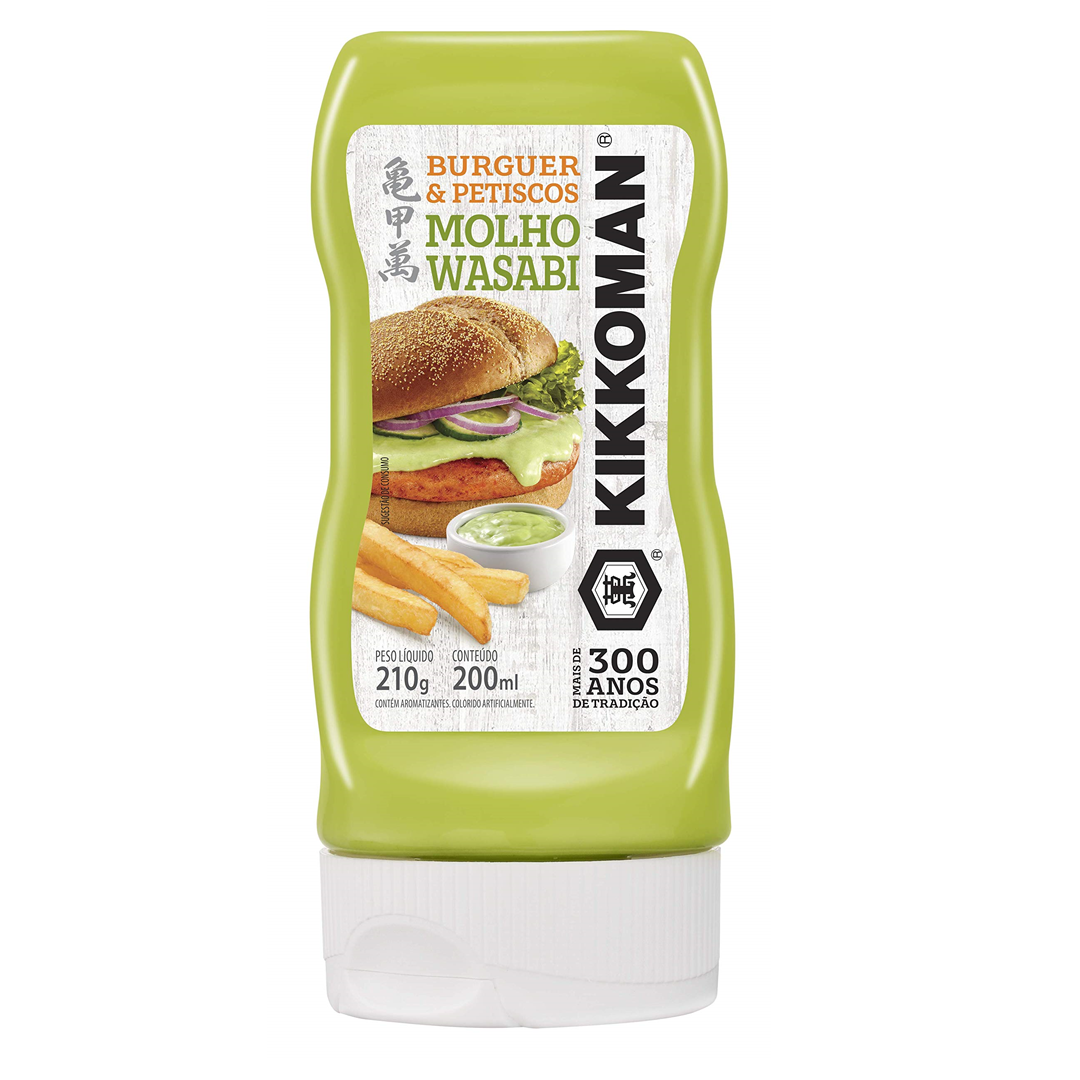 KIKKOMAN MOLHO WASABI 200ml
