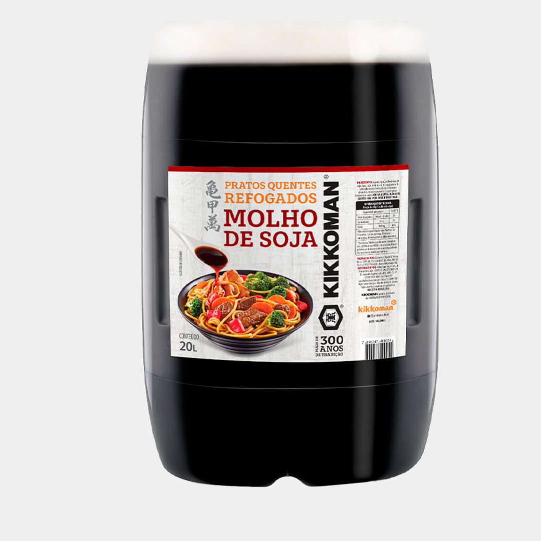 KIKKOMAN SHOYU PRATOS QUENTES - 20