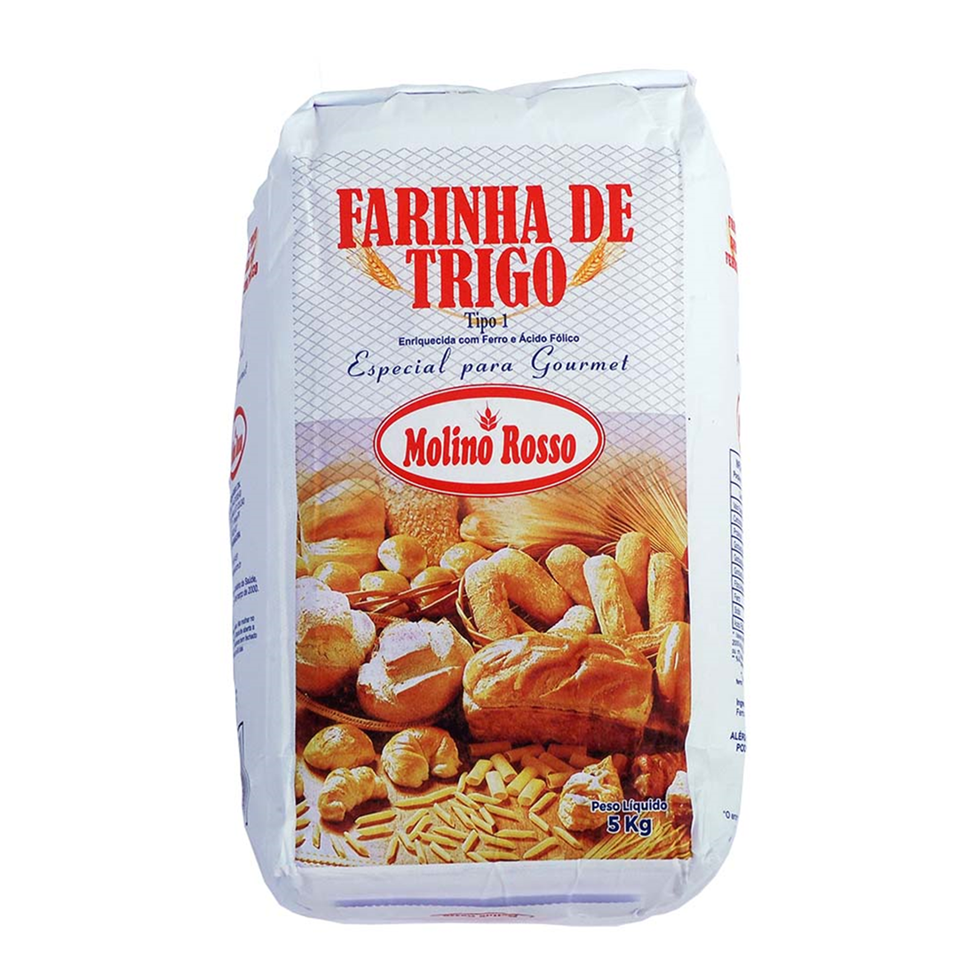 FARINHA DE TRIGO - MOLINO ROSSO GOURMET 1KG