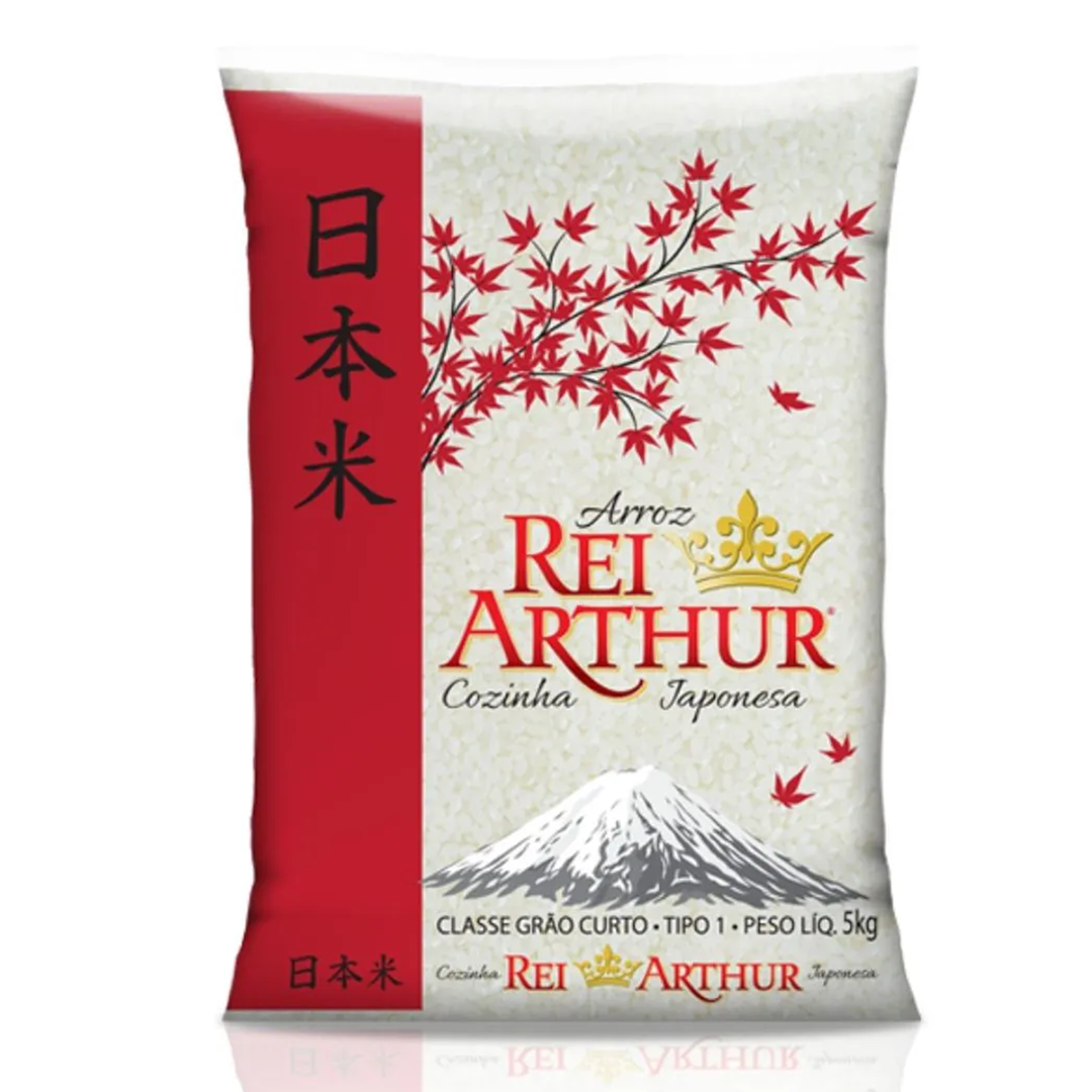 ARROZ REI ARTHUR GRAO CURTO - PCT 5