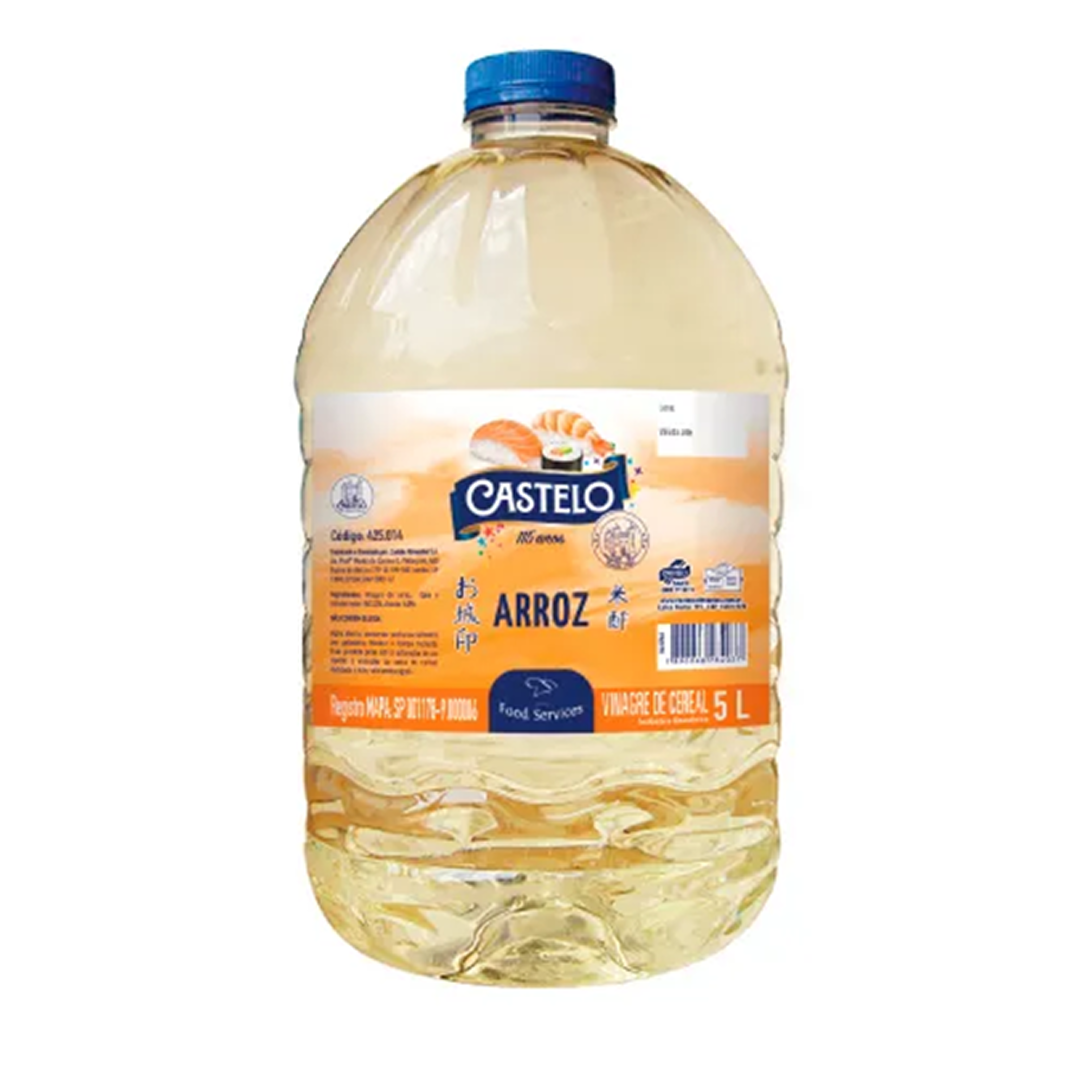 CASTELO VINAGRE DE ARROZ - 5 Litros