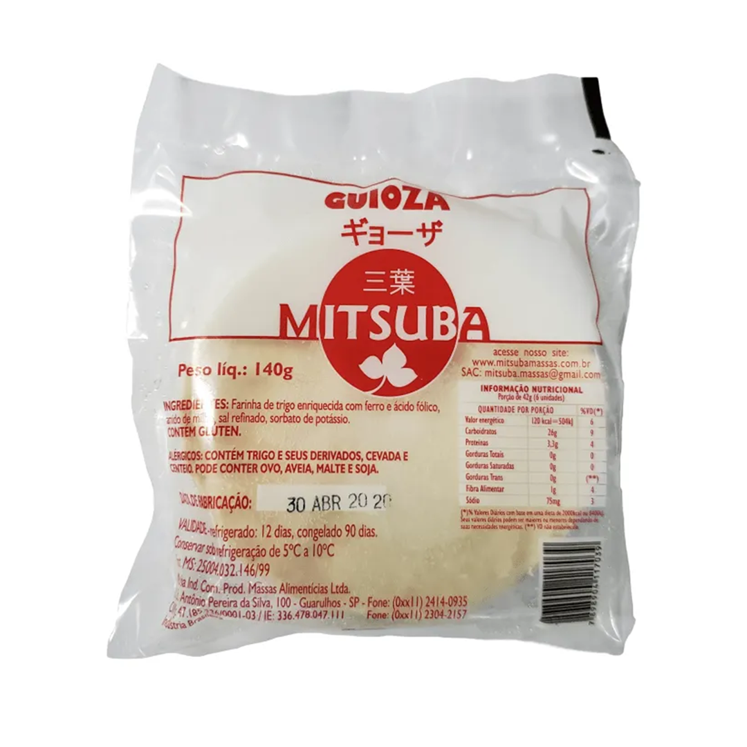 MASSA P/ GUIOZA SANBA - PCT 140g