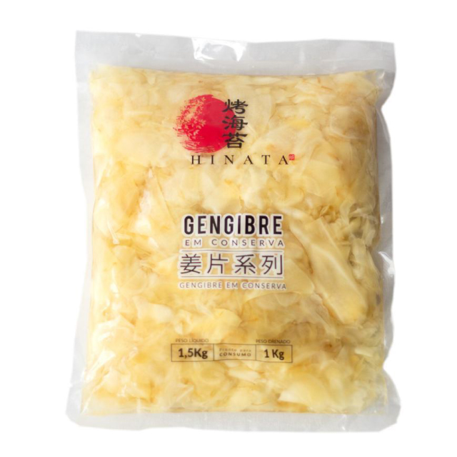 GENGIBRE EM CONSERVA HINATA - 1,01KG