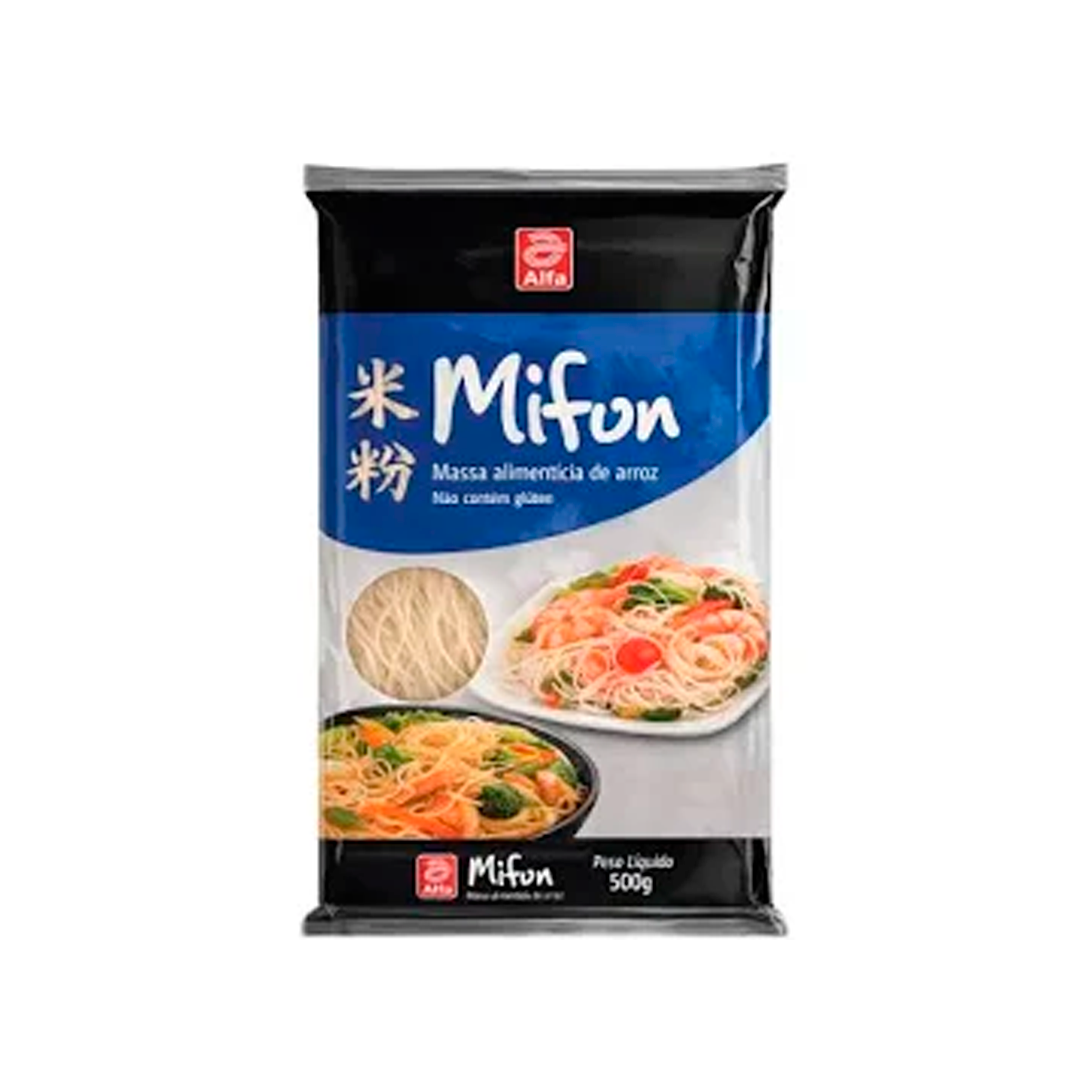 MACARRAO DE ARROZ BIFUM - 500G