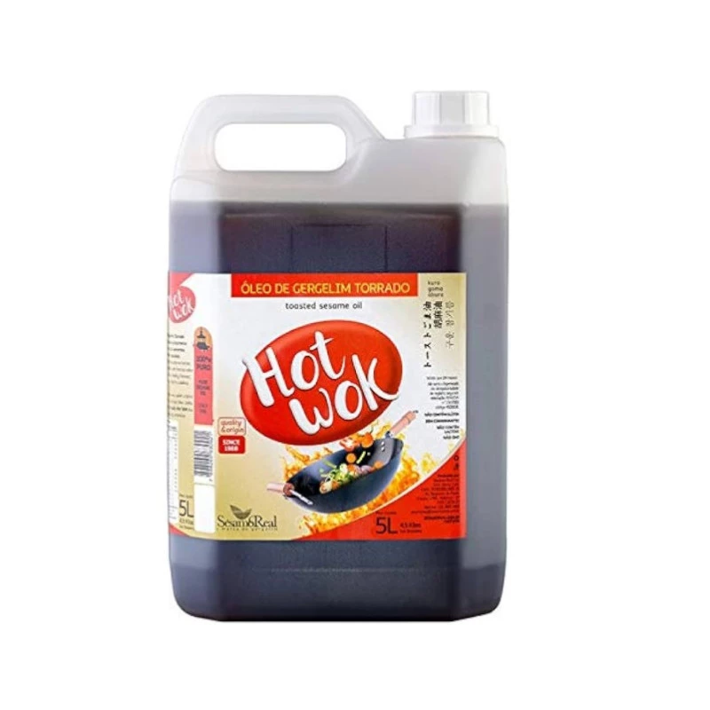 ÓLEO DE GERGELIM - HOT WOK 5 LITROS