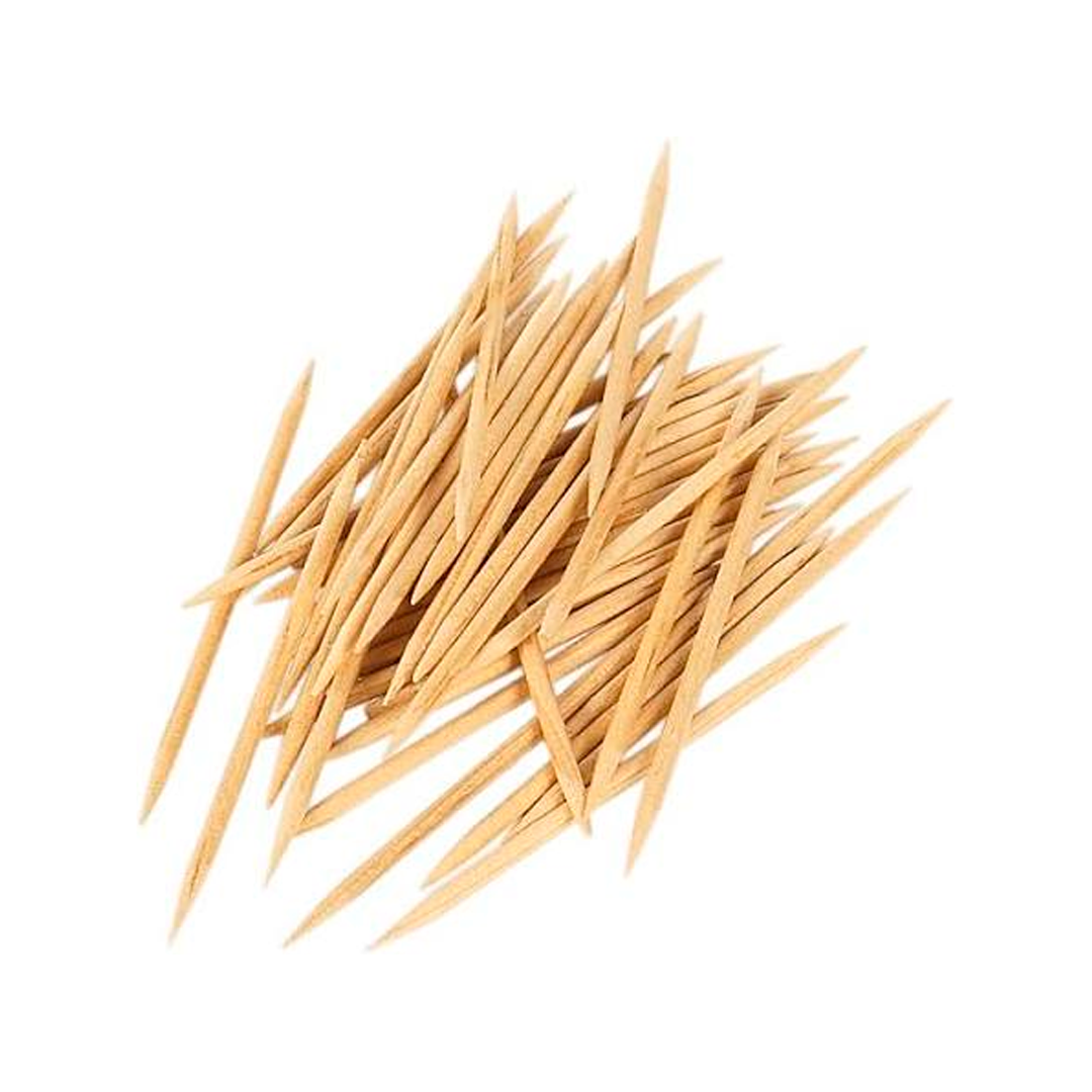 PALITO DE DENTE BAMBU C/ 500 UNIDAD